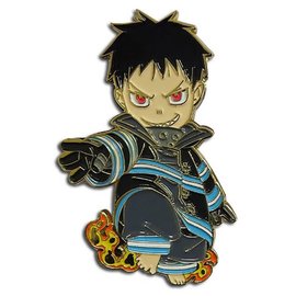 Great Eastern Entertainment Co. Inc. Pin - Fire Force - Shinra Kusakabe in Metal with Enamel