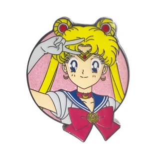 Great Eastern Entertainment Co. Inc. Pin - Sailor Moon - Sailor Moon with Glitter in Metal with Enamel
