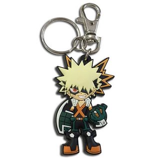 Great Eastern Entertainment Co. Inc. Keychains - My Hero Academia - Katsuki Bakugo Dynamight Chibi in Rubber