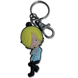 Great Eastern Entertainment Co. Inc. Keychains - One Piece - Vinsmoke Sanji Hautain in Rubber