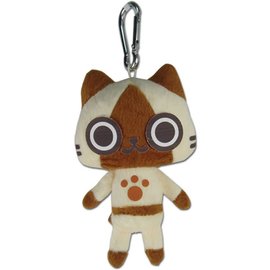 Great Eastern Entertainment Co. Inc. Peluche - Airou From The Monster Hunter - Airou avec Clip 4"