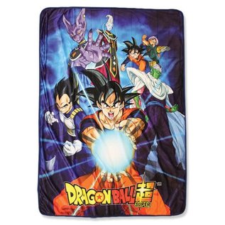 Great Eastern Entertainment Co. Inc. Couverture - Dragon Ball Super - Battle of Gods Jeté en Peluche 46x60"