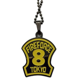 Great Eastern Entertainment Co. Inc. Collier - Fire Force - Tokyo Special Fire Force Company 8 en Métal avec Émail
