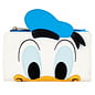 Loungefly Portefeuille - Disney Donald Duck - Visage de Donald  Blanc, Bleu, Rouge et Jaune  en Faux Cuir