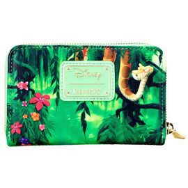 Loungefly Wallet - Disney Jungle Book - Baloo, Mowgli and Ka In the Jungle Faux Leather