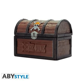 AbysSTyle Jarre à Biscuits - One Piece - Boîte à Biscuit en forme de Coffre en Céramique