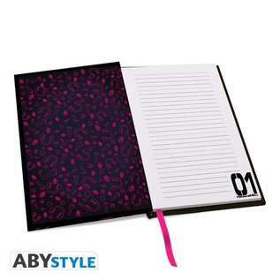 AbysSTyle Notebook - Hatsune Miku 初音ミク - Miku, Rin, Len, Luka, Meiko and Kaito in Chibi