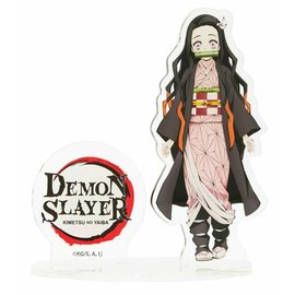 AbysSTyle Standee - Demon Slayer: Kimetsu no Yaiba - Nezuko Kamado et Logo en Acrylique