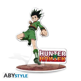 AbysSTyle Standee - Hunter X Hunter - Gon Freecss and Logo Acrylic