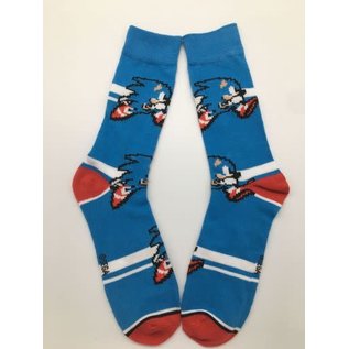 Bioworld Socks - Sonic the Hedgehog - Sonic Running Blue 1 Pair Crew