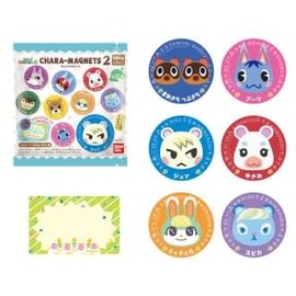 Bandai Sac Mystère - Nintendo Animal Crossing New Horizons - Aimant de Personnage Collection Chara-Magnet 2