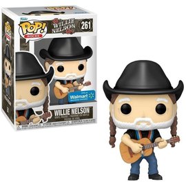 Funko Funko Pop! Rocks - Willie Nelson - Willie Nelson (with Guitar) 261 *Only at Walmart Exclusive*