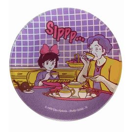 Benelic Plate - Studio Ghibli Kiki Delivery Service - Sippp... Yummy Collection Vintage Glass 4.5"