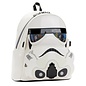 Loungefly Mini Backpack - Star Wars - Stormtrooper White Vinyl Faux Leather