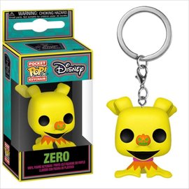 Funko Funko Pocket Pop! Keychain -  Disney the Nightmare Before Christmas - Zero Fluorescent