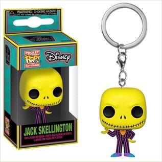 Funko Funko Pocket Pop! Keychain -  Disney The Nightmare Before Christmas - Jack Skellington (Blacklight)