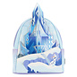 Loungefly Mini Backpack - Disney Frozen - Ice Castle Blue in Faux Leather
