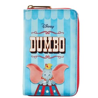 Loungefly Wallet - Disney Dumbo - Dumbo's Book Blue Faux Leather