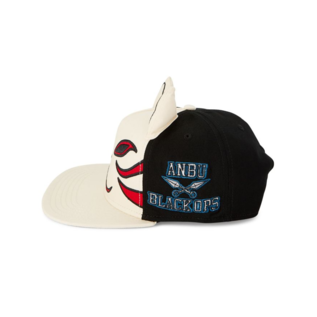 Bioworld Baseball Cap - Naruto Shippuden - Kakashi Anbu Black Ops Cosplay Beige and Black Snapback