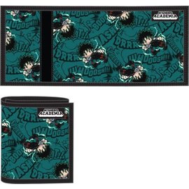 Bioworld Wallet - My Hero Academia - Izuku Midoriya Chibi Sublimated Trifold