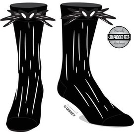 Bioworld Socks - Disney The Nightmare Before Christmas - Jack Cosplay and Bowtie 3D Pair Crew