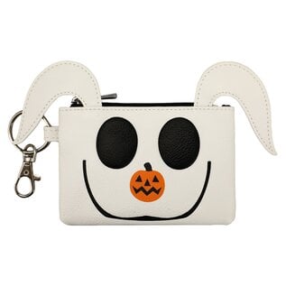 Bioworld Wallet - The Nightmare Before Christmas - Zero's Face With Pumpkin Nose Faux Leather