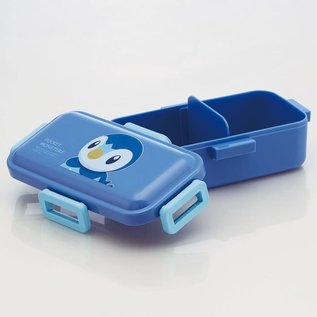 Skater Boîte Bento - Pokemon Pocket Monster - Piplup Bleu avec Séparateur 530ml