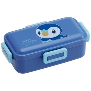 Skater Bento Box - Pokemon Pocket Monster - Piplup Blue with Separator 530ml