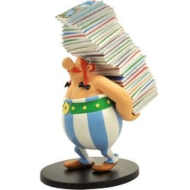 Plastoy Figurine - Astérix le Gaulois - Obélix "Pîle d'Album"