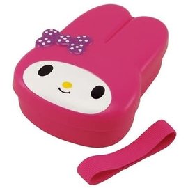 Skater Bento Box - Sanrio My Melodie - My Melodie's Face in 3D 370ml