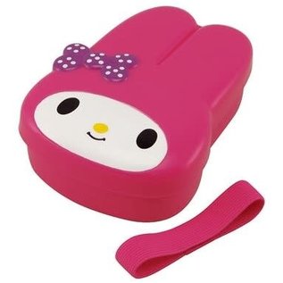 Skater Bento Box - Sanrio My Melodie - My Melodie's Face in 3D 370ml