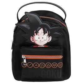 Bioworld Mini Sac à Dos - Dragon Ball Z - Goku et les 7 Dragon Balls Noir et Orange