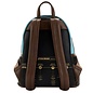 Loungefly Mini Backpack - Star Wars - The Republique Ssker, Avar Kriss and Keeve Trennis Blue and Burgundy in Faux Leather