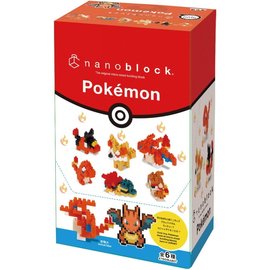 Nanoblock Nanoblock - Pokémon - Type Feu Inclus Charmander, Tepig, Fennekin, Charizard, Chimchar et Cyndaquill