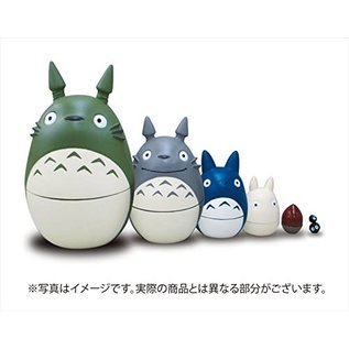 Ensky Studio Figurine - Studio Ghibli Mon Voisin Totoro - Poupées Russes Matryoshka Ensemble de 6