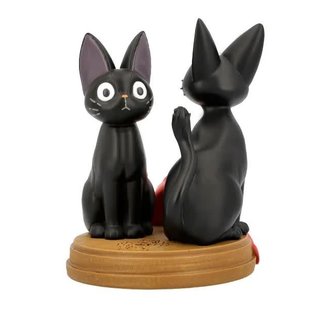 Benelic Clock - Studio Ghibli Kiki Deliver's Service - Jiji and Jiji Plush 4"