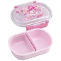 Skater Bento Box - Sanrio My Melody - My Melody "Don't you Know Everyone Loves You ?" Pink with Separator 360ml