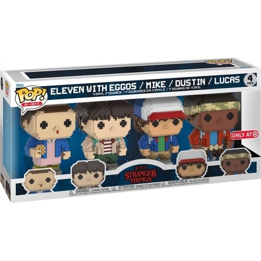 Funko Pop! 8-bit - Stranger Things - Eleven with Egos / Mike