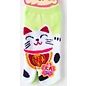 INASAKA MERIYASU Socks - Tabi - Maneki-Neko Green 1 Pair 16-22cm