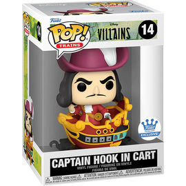 Funko Funko Pop! Train - Disney Villains - Captain Hook in Cart 14 *Funko Shop Exclusive*