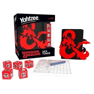 Usaopoly Board Game - Yahtzee - Dungeons and Dragons Tour de Dés