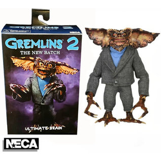 NECA Figurine - Gremlins 2 The New Batch - Ultimate Brain Articulée Avec Pièces Interchangeables 7"