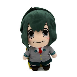 Anime gurumi Peluche - My Hero Academia - Tsuyu Asui Uniforme de U.A. Chibi 8"