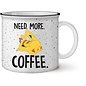 Silver Buffalo Tasse - Pokémon - Pikachu Endormi "Need. More. Coffee. " 20oz