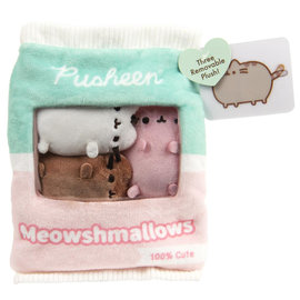 Gund Peluche - Pusheen - Meowshmallows et 3 Petits Pusheen 6"