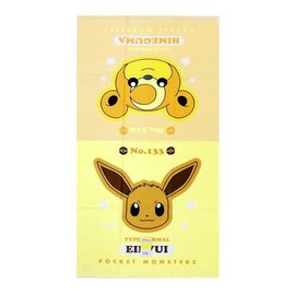 ShoPro Towel - Pokémon Pocket Monsters - Eevee and Teddiursa Normal Type 60x120cm