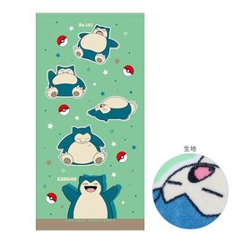 ShoPro Towel - Pokémon Pocket Monsters - Snorlax No.143 60x120cm