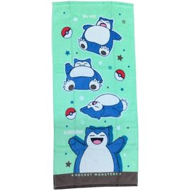 ShoPro Serviette - Pokémon Pocket Monsters - Snorlax/Kabigon No.143 34x75cm
