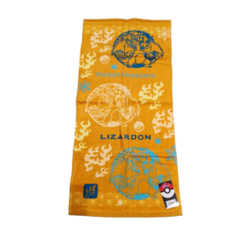 ShoPro Towel - Pokémon Pocket Monsters - Charizard Japanese Pattern 34x75cm