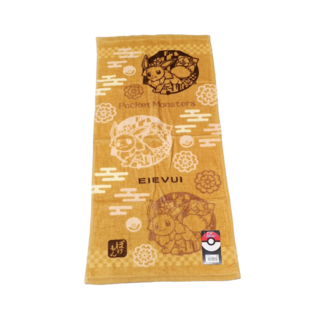 ShoPro Towel - Pokémon Pocket Monsters - Japanese Eevee Pattern 34x75cm